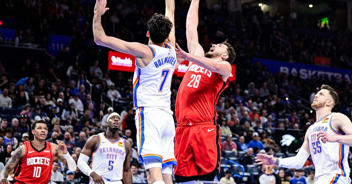 Tari Eason scores 26, Alperen Sengun gets triple-double as Houston Rockets beat short-handed Oklahoma City Thunder