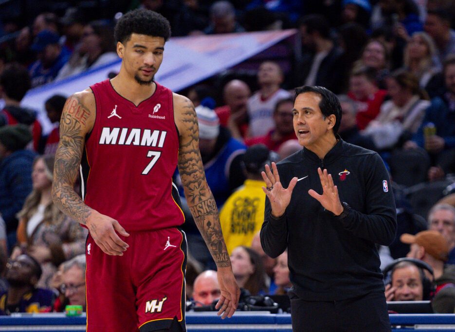 Miami Heat coach Erik Spoelstra addresses Kel'el Ware issue