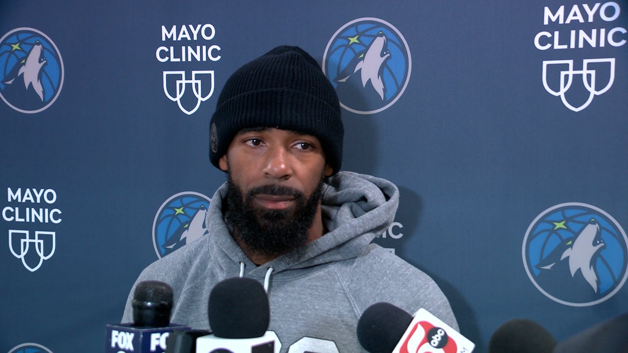 Watch: Mike Conley Jr. happy to be back with Timberwolves, Finch talks final 26-games