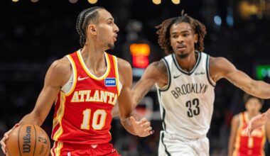 Atlanta Hawks swap ex-top pick Zaccharie Risacher for CJ McCollum in starting five