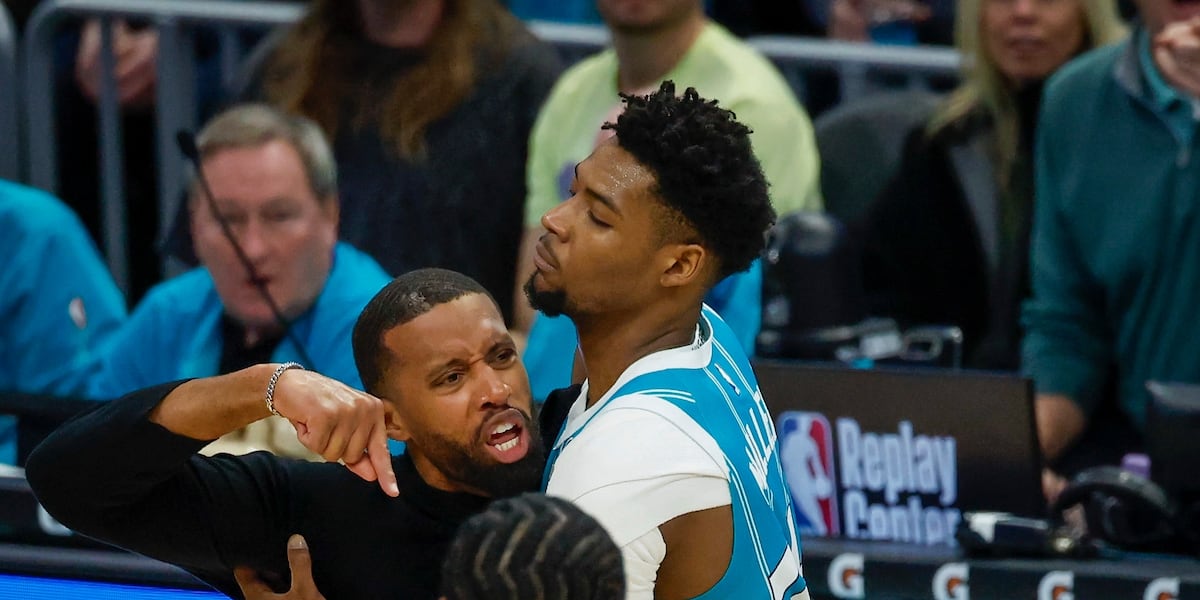 ‘It was fun. Next question.’ Hornets forward shrugs off chaotic on-court fight vs. Pistons