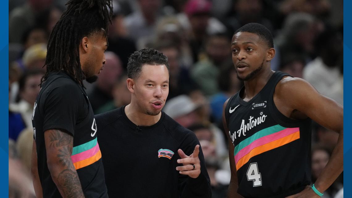 Former NBA guard Arenas was throwing shade at the Spurs when hit with tech issues