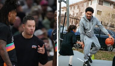 More Spurs games moved to national TV; Spurs refurbish Austin community basketball court