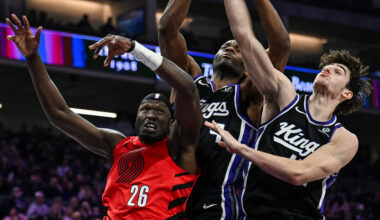 Hawks request waivers on injured center Duop Reath 4 days after trade with Trail Blazers