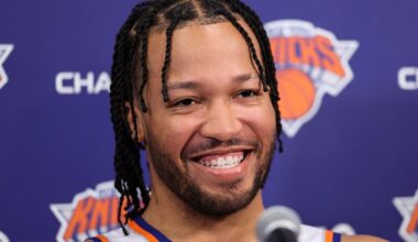 Meet New York Knicks star Jalen Brunson's high-school sweetheart wife and their only child