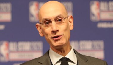Adam Silver speaking