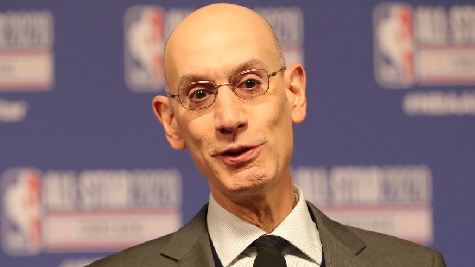 Adam Silver speaking