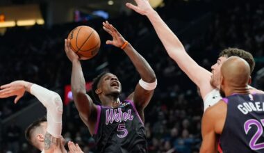 Anthony Edwards scores 34, Timberwolves beat the Trail Blazers 124-121 :: WRAL.com