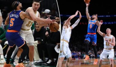 Jose Alvarado gives Knicks massive jolt in dominant win over Celtics
