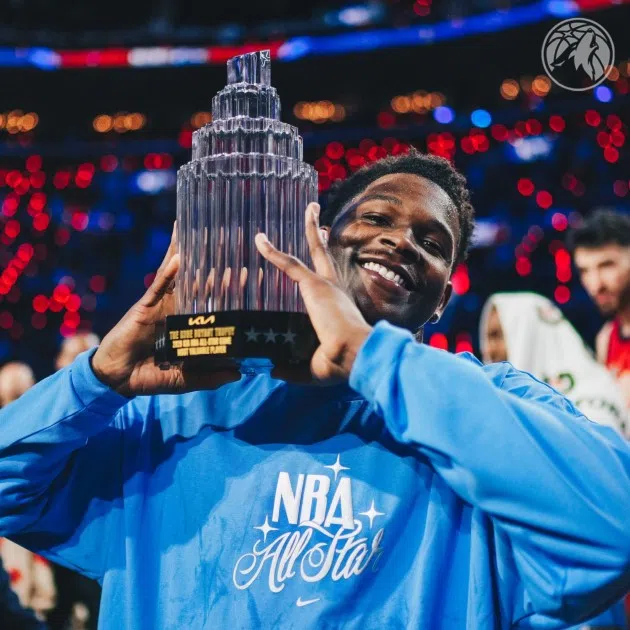 Anthony Edwards Named All-Star MVP