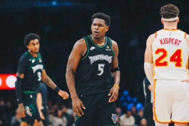 Timberwolves Dominate Hawks 138-116, Edwards Leads Rout at Target Center