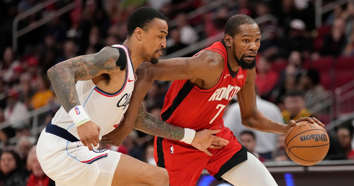 Durant's 26 points lead Rockets over Clippers 102-95