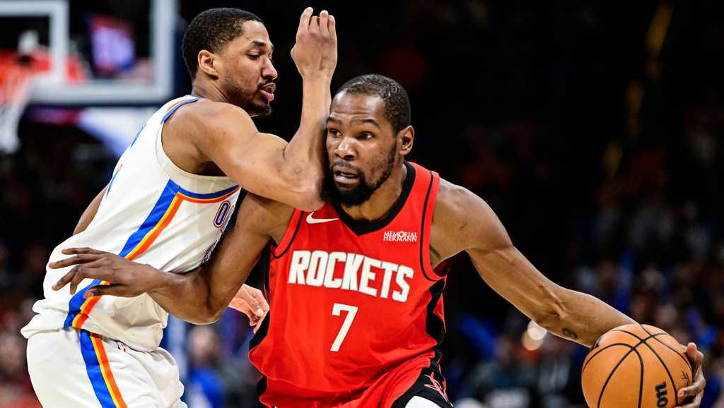 Eason scores 26, Sengun gets triple-double as Rockets beat short-handed Thunder 112-106