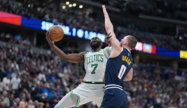 Jokic has 30 points, 12 rebounds in Nuggets' 103-84 win over Celtics