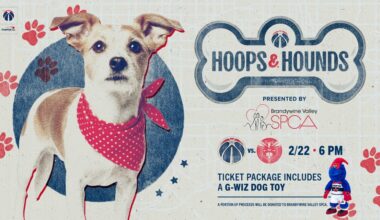 Washington Wizards host Hoops & Hounds for second year in a row