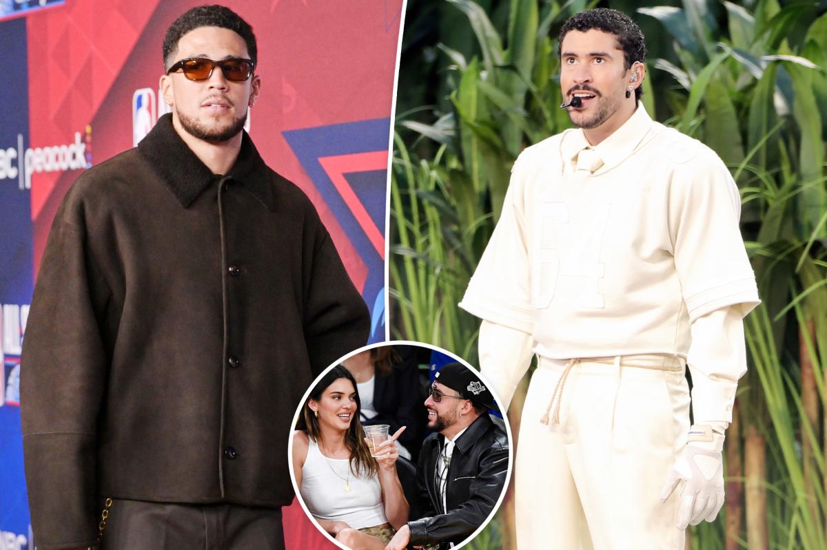 Kendall Jenner's ex Devin Booker reignites Bad Bunny beef with Super Bowl 2026 show shade
