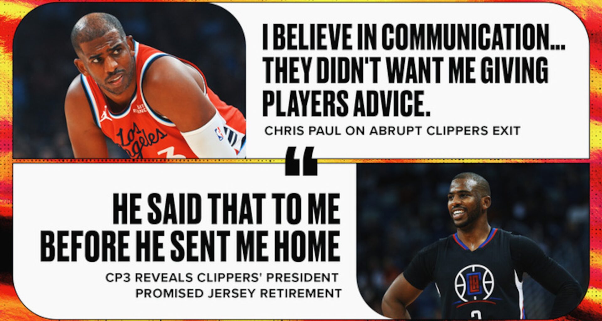 Chris Paul Opens Up About Clippers Exit, Details Talks with Kawhi, Ty Lue After NBA Retirement