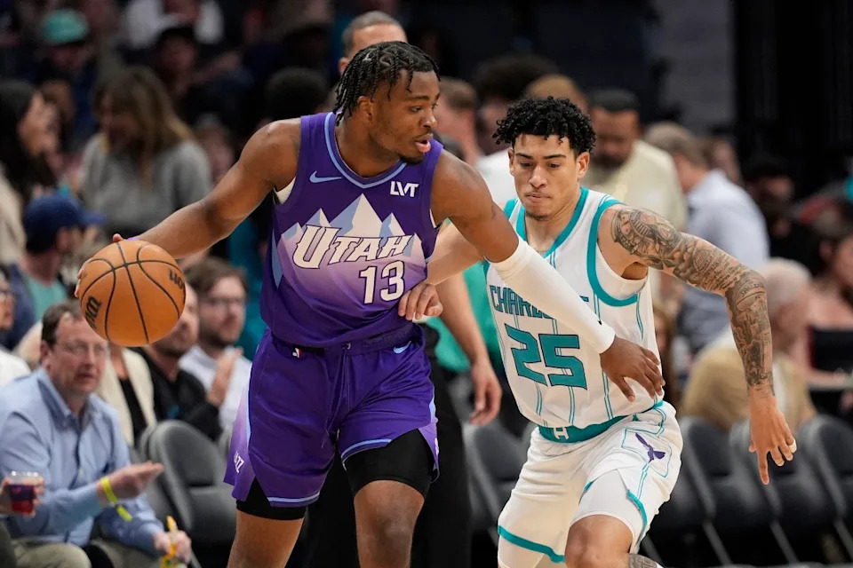 Utah Jazz guard Isaiah Collier (13). Jim Dedmon-Imagn Images