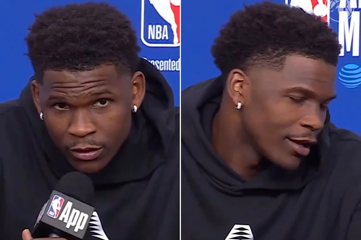 Anthony Edwards Has Priceless Reaction to Being Named NBA’s 7th Hottest Player of All Time