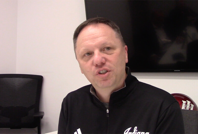 IU executive director of basketball Ryan Carr.