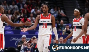 Alex Sarr is set to miss approximately two weeks