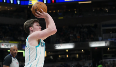Hornets’ Kon Knueppel breaks NBA rookie record for 3-pointers in a season in just 59 games