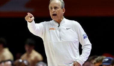 Rick Barnes jokingly wonders if Tennessee players are betting on games