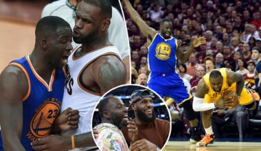 Lakers LeBron James, Warriors Draymond Green friendship