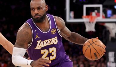 LeBron James at odds with Lakers, uncertain on retirement