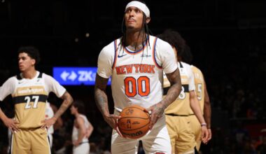 Jordan Clarkson fires vulgar missive at fan as Knicks frustration grows