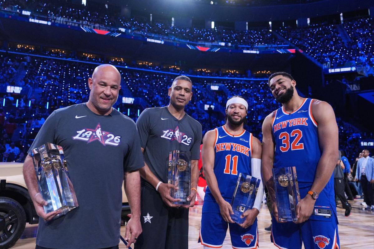 Jalen Brunson lifts Team Knicks to Shooting Stars Challenge title