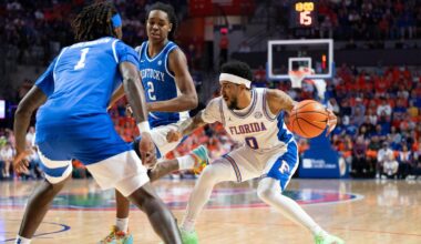 Florida survives Kentucky’s comeback efforts en route to fifth-straight win