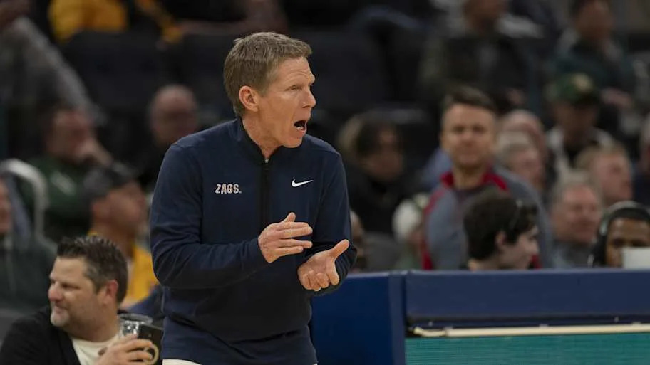 Gonzaga Bulldogs head coach Mark Few 