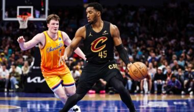 NBA: Mitchell helps streaking Cavaliers hold off Hornets