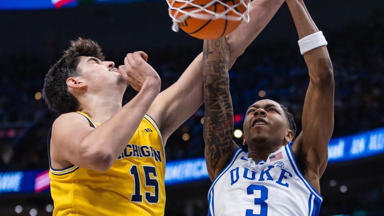 Duke takes down No. 1 Michigan as top 10 teams fall Saturday