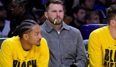 LeBron James (L), Stephen A. Smith (R)