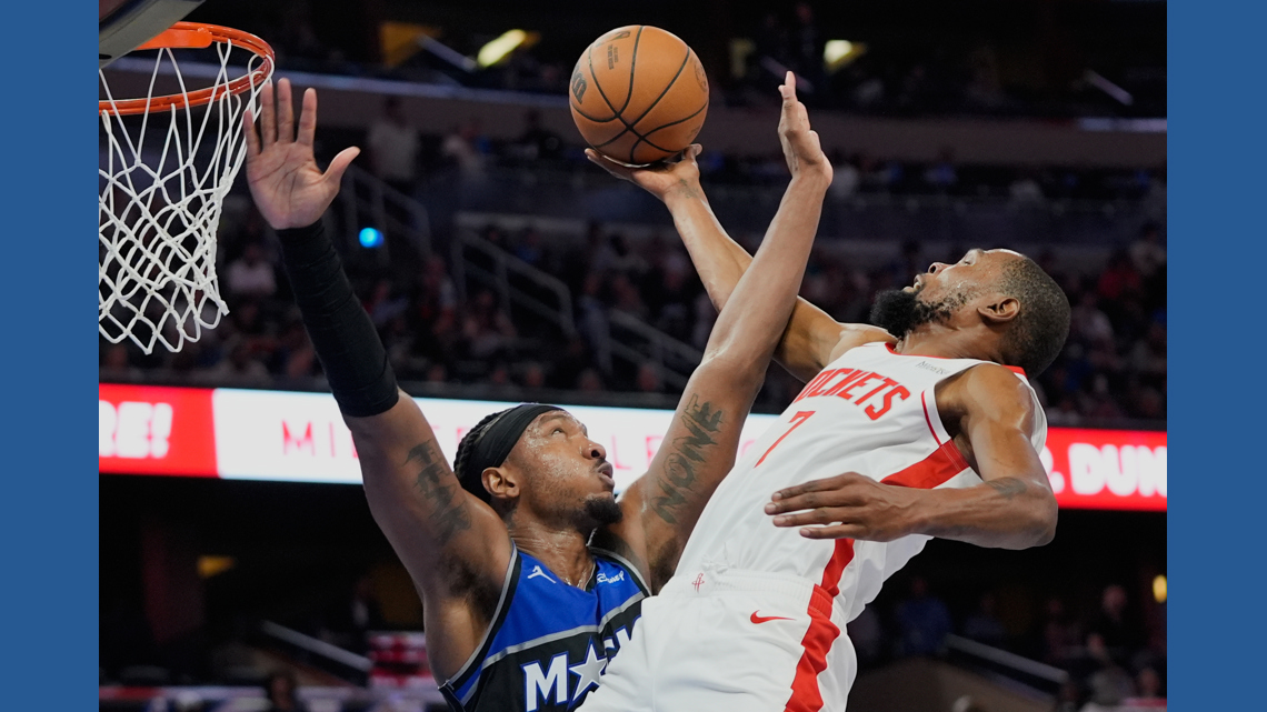 Kevin Durant scores season-high 40 as Rockets rally for 113-108 win over Magic