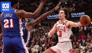 Chicago Bulls star Josh Giddey overlooked for NBA All-Star game
