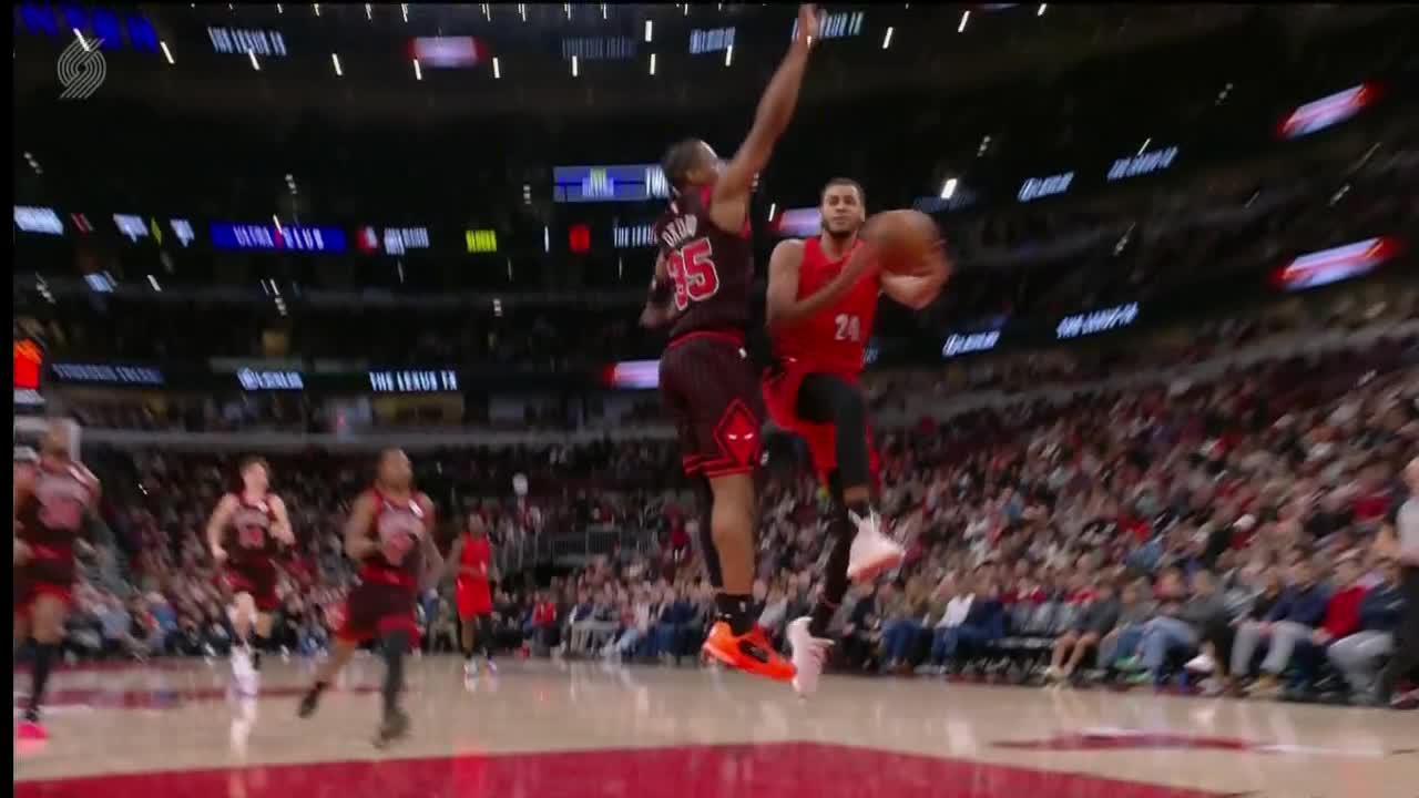 Grant's 27 points lift Trail Blazers past Bulls 121-112 as Chicago's skid hits 11