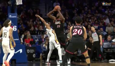 Joel Embiid's 40 points lead 76ers to victory over Pelicans after Paul George's 25-game suspension