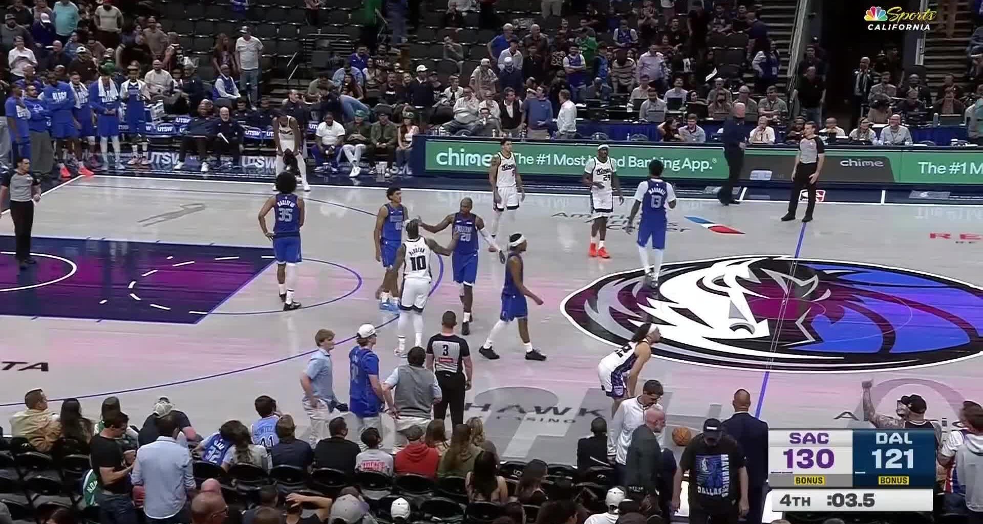 Achiuwa has career-high 29 points to lead the Kings past the Mavericks, 130-121