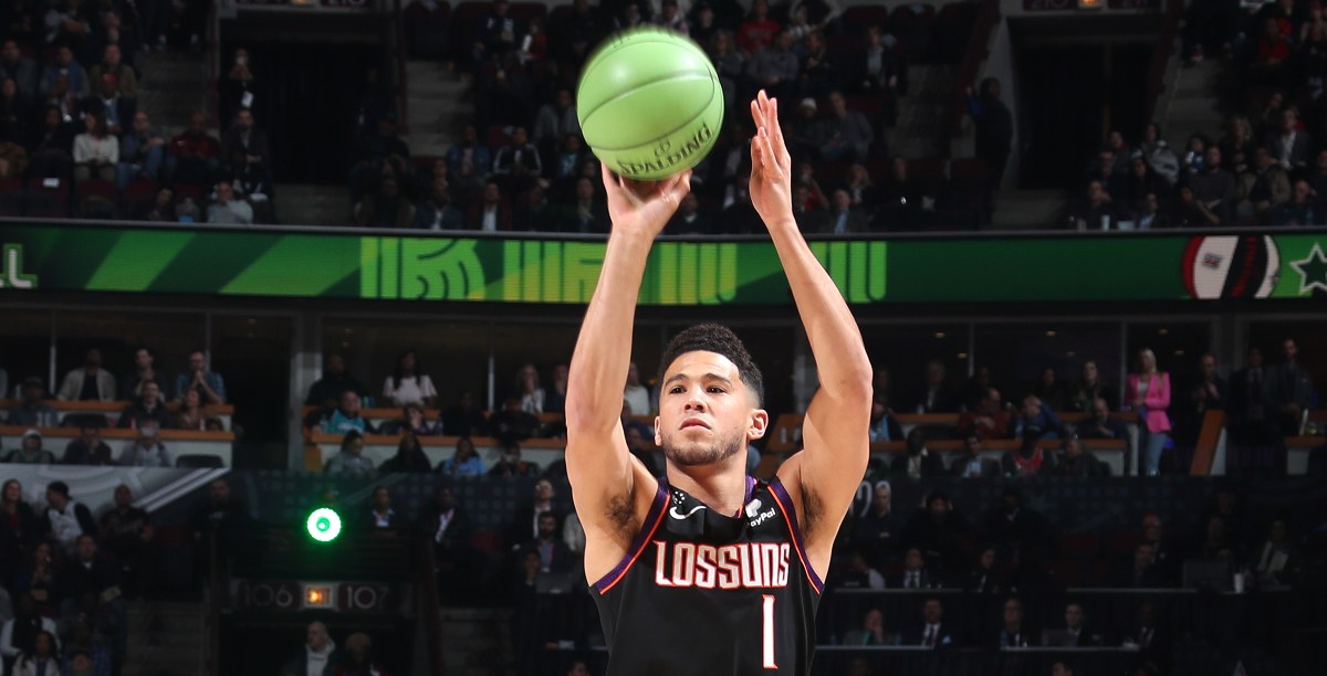 Devin Booker will particpate in the Three Point Contest