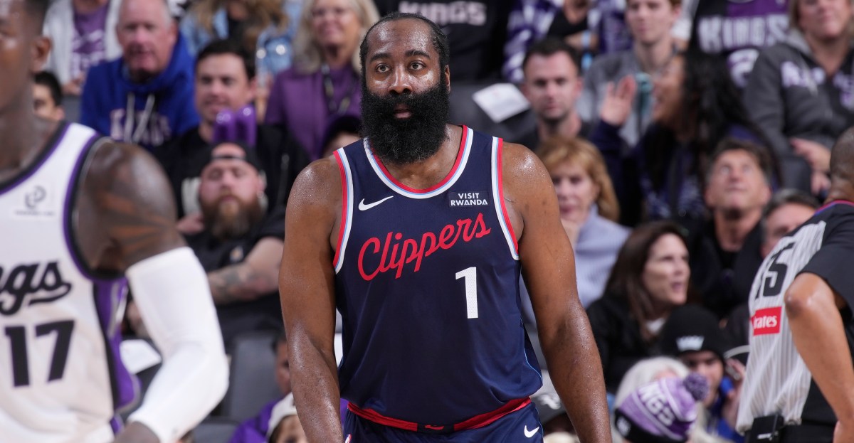 James Harden’s availability has been updated for Cavs’ game vs. Kings