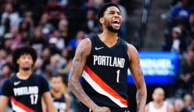 Blazers’ Blake Wesley Upgraded to Questionable to Play vs Cavaliers