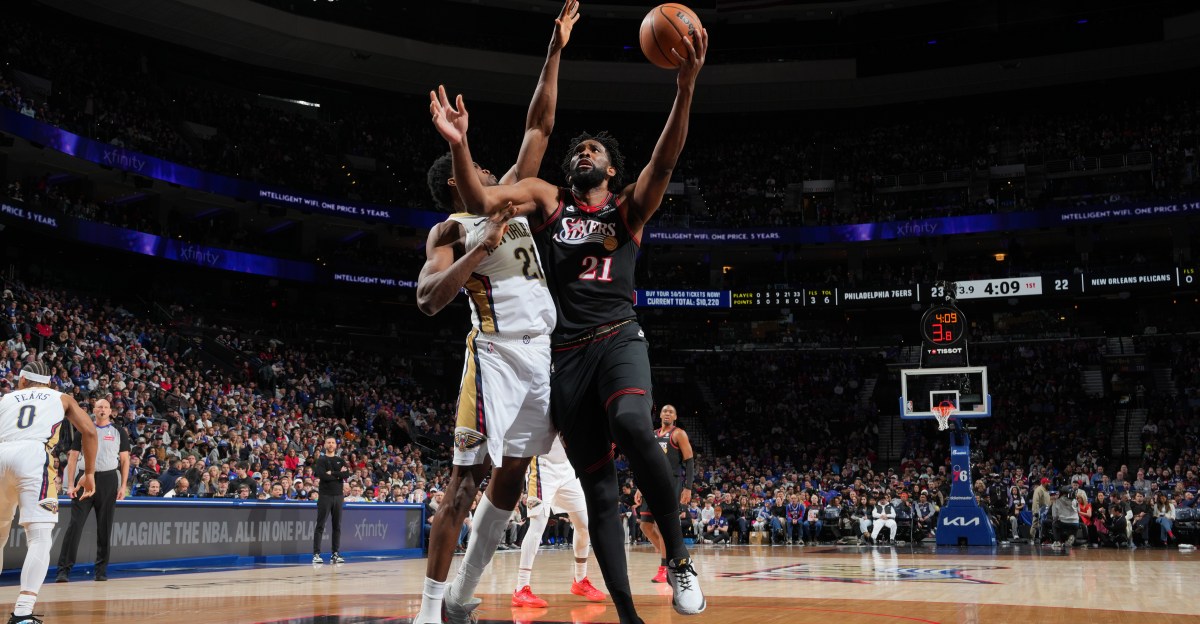 Dr. Glashow did a great job, but make sure to give Joel Embiid credit