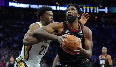 Joel Embiid big late as Sixers eek out third straight win vs. Pelicans
