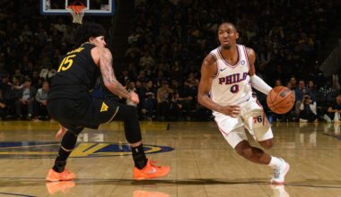 NBA scores: VJ Edgecombe leads 76ers past Warriors