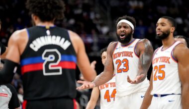 The Knicks need to match the Pistons’ intensity to open the second half