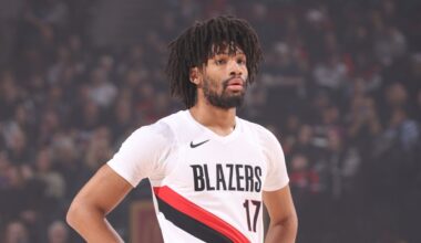 Blazers Guard Shaedon Sharpe Out with Calf Strain