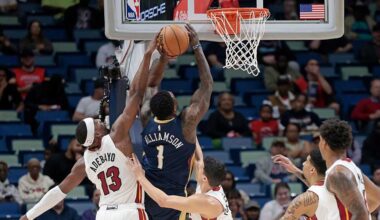 Short-handed Heat beat Pelicans 123-111 in final game for both teams before All-Star break